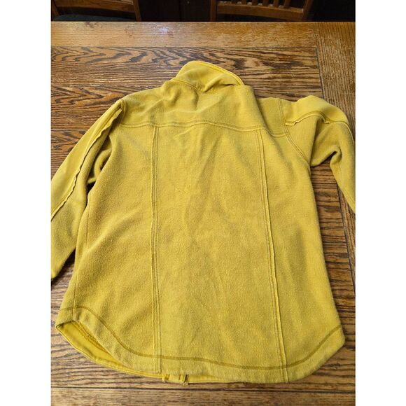ANTHROPOLOGIE PILCRO Tamara Shirt Jacket In Yellow Sz Small - Picture 6 of 7